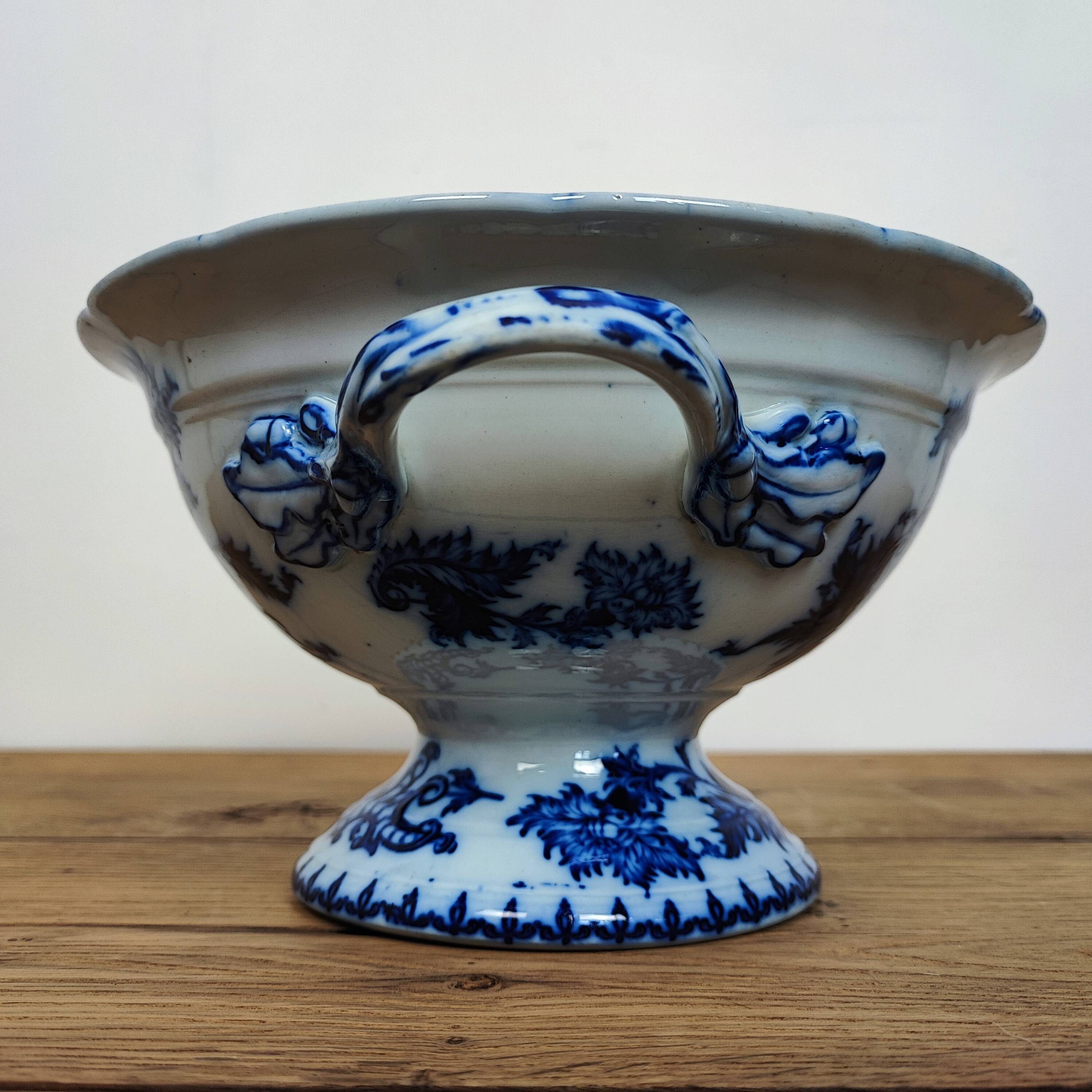 Iron earth compote bowl