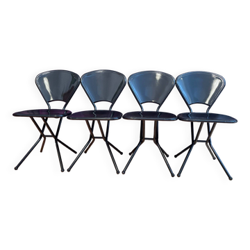 Set of four Sebastian chairs designed by Niels Gammelgaard, Ikea, Sweden, 1