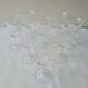 60's white wine glass set