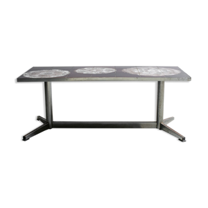 Table basse carreaux - design