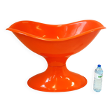 Vintage 1970 orange moulded plastic cradle carriage space age 70s 70's po