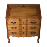 Louis XV-style cherry secretary