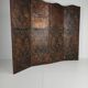 Late 18th-century Belgian embossed leather folding screen – after Daniel Marot
