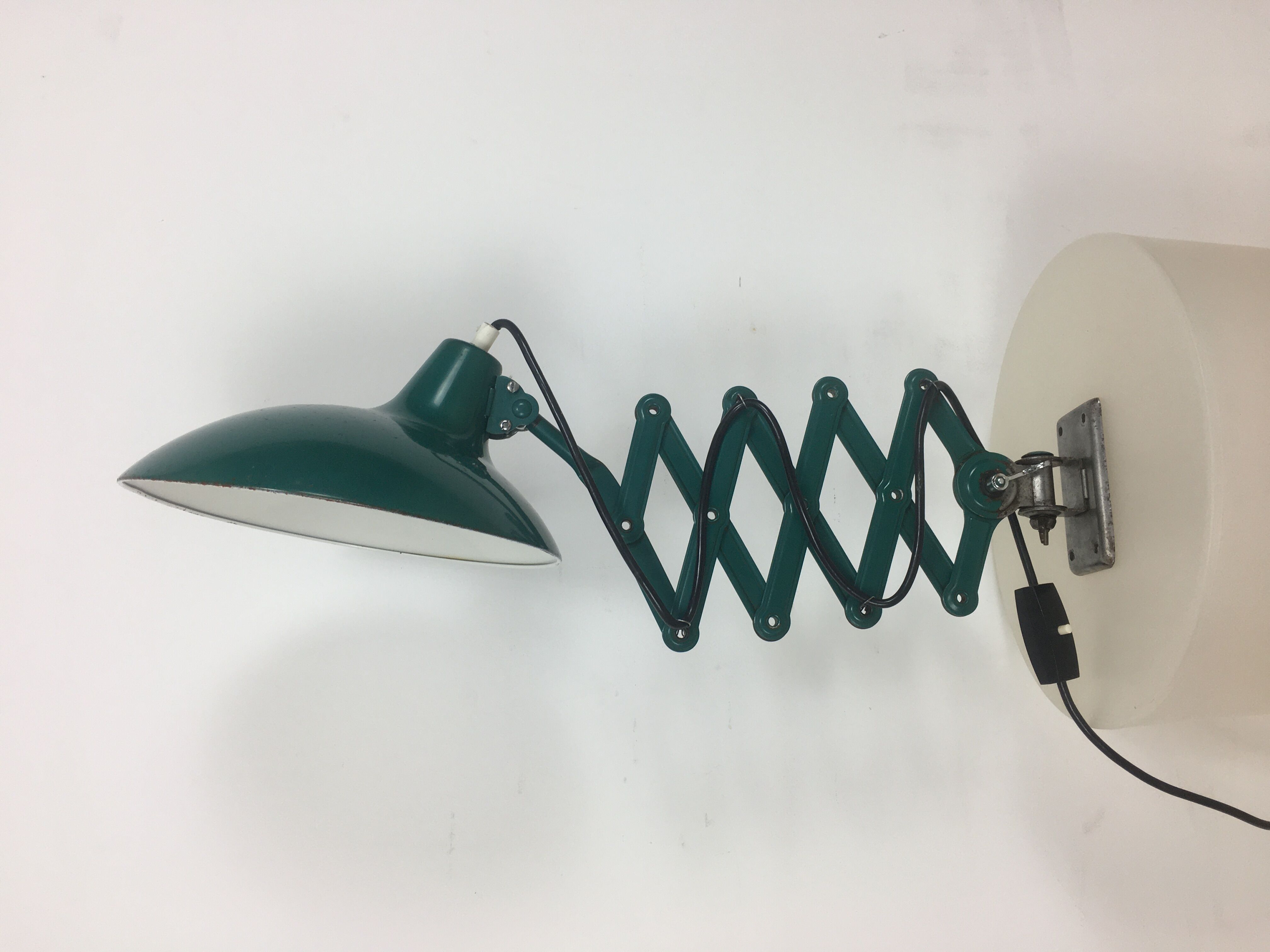 Applique accordéon Kaiser Leuchten industrielle lampe ciseaux