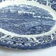 Oval English porcelain dish