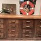 Old oak mercer’s furniture