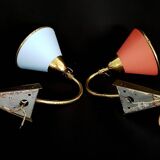 Italian wall lights from the 50s
