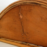 Shelf rattan and caning