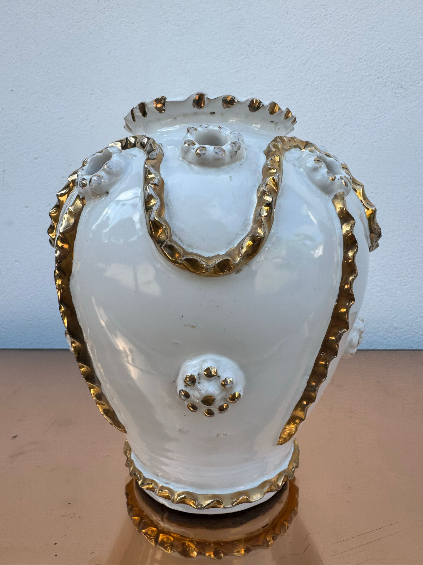 Vase pique fleurs Émile Tessier Malicorne années 50