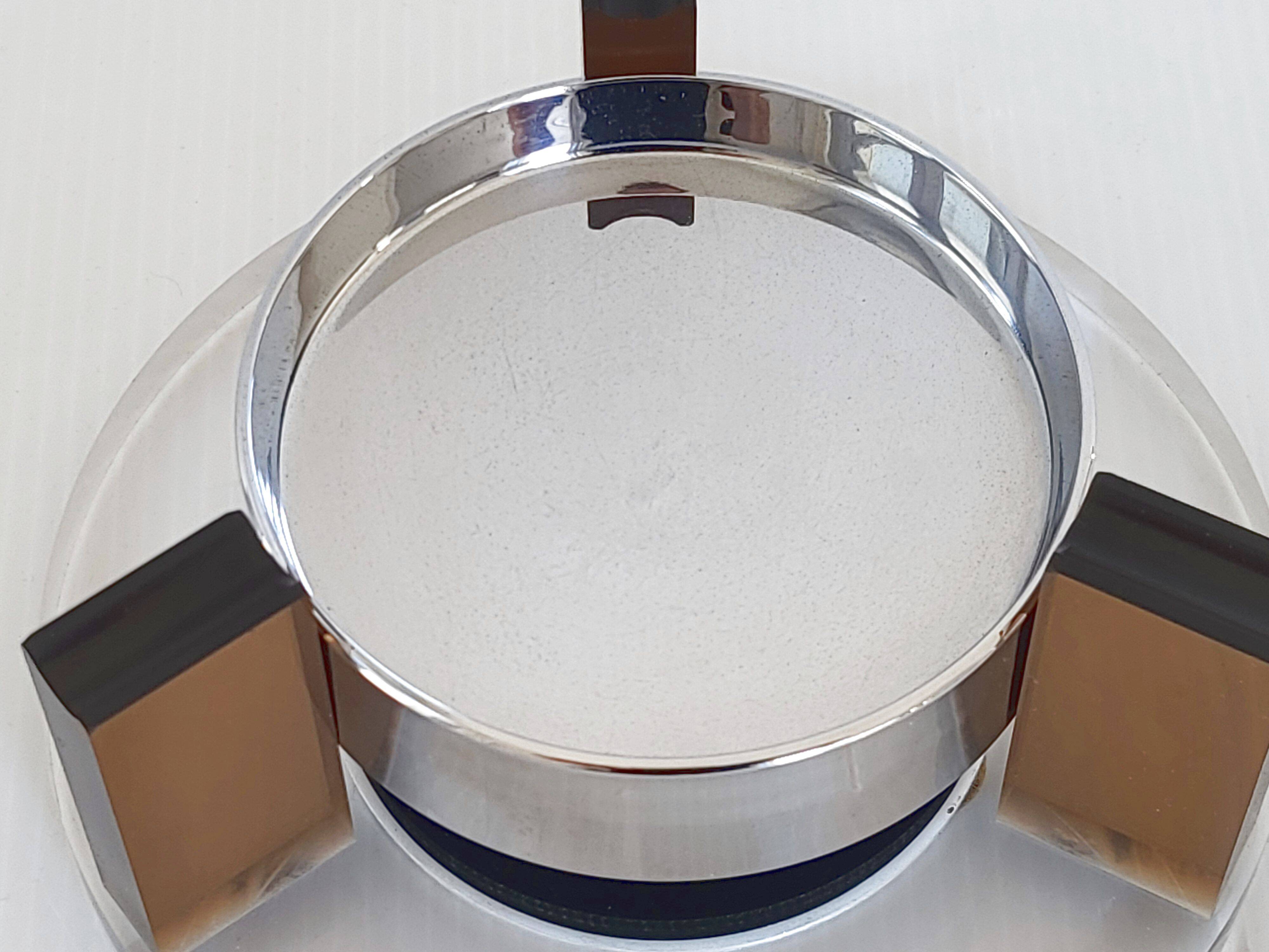 Vintage 1970s levitating magnetic ashtray