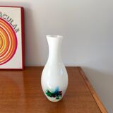 Murano style colored opaline vase from the 60s