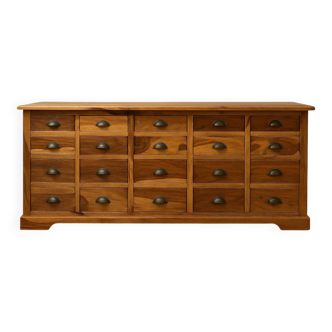 Meuble de métier transformé 20 tiroirs