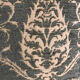 Decorative pillow case in velvet with ottoman turkish 16th century motifs