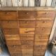 Pair of renovated notary's flap furniture