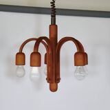 Teak pendant lamp by Domus, 1970s