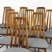 Eva chairs by Niels Koefoed for Hornslet Møbelfabrik, 1960