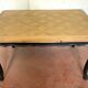 Regency style table in patinated oak Allonges a l'Italian 20th century