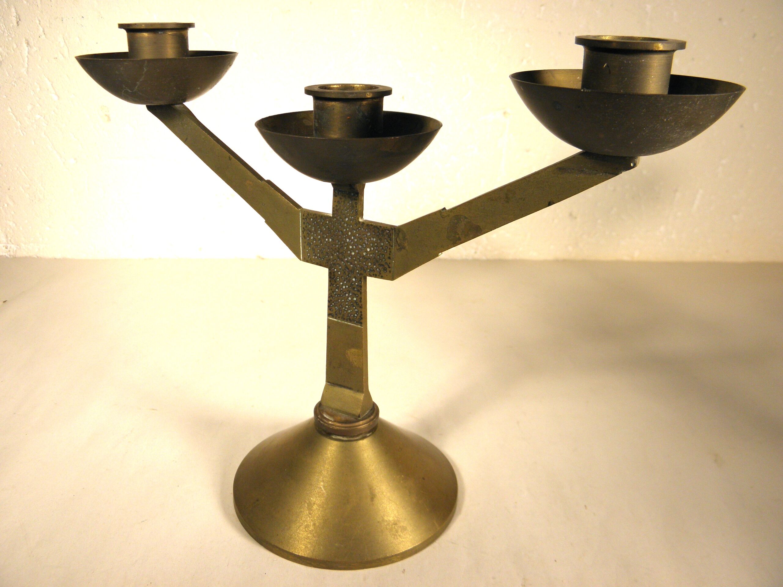 Pair of Arts and Crafts candlesticks