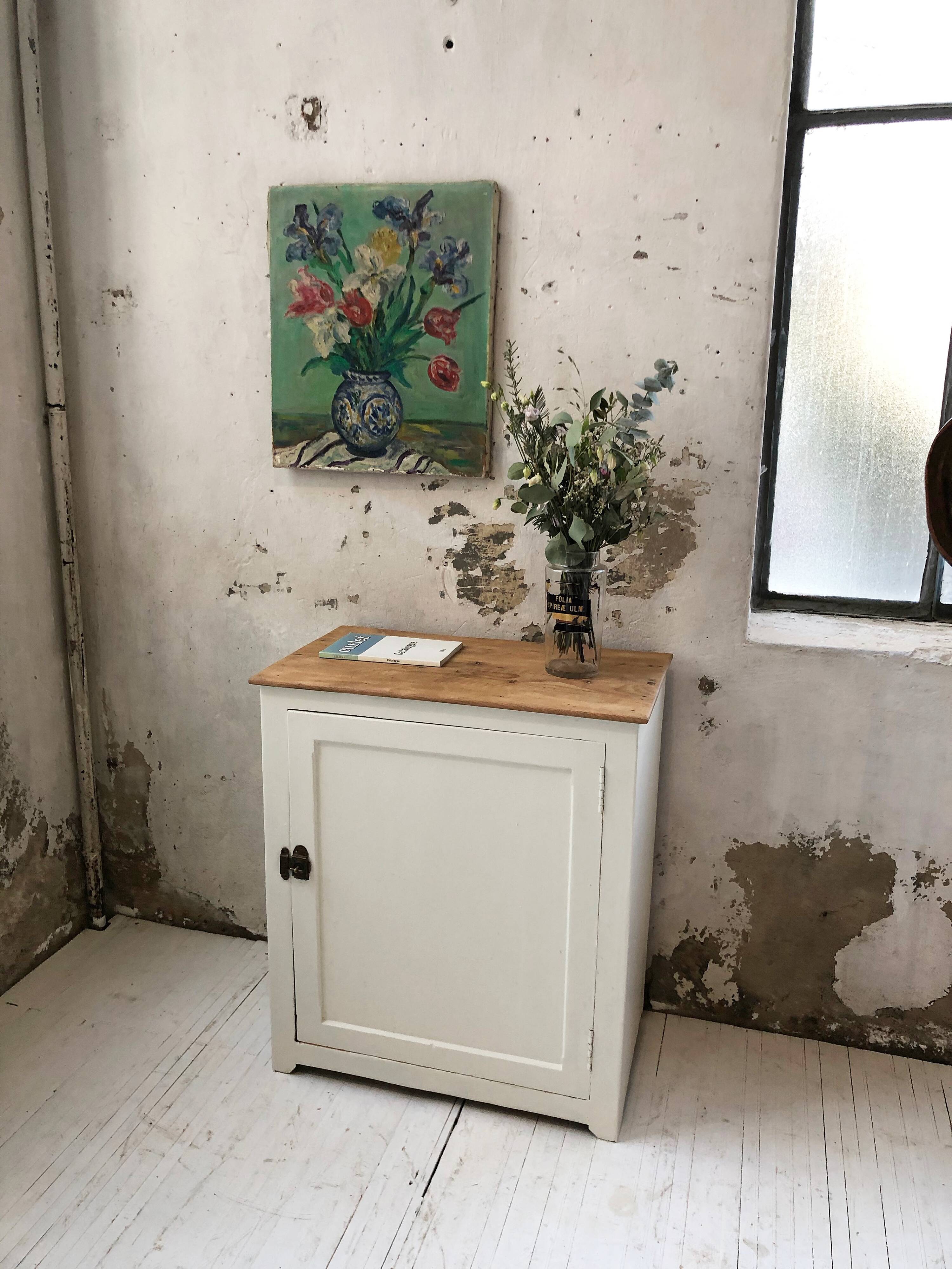 Oil painting on canvas flowers