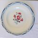 Vintage round dish of Digoin Sarreguemines model Nina Rosa