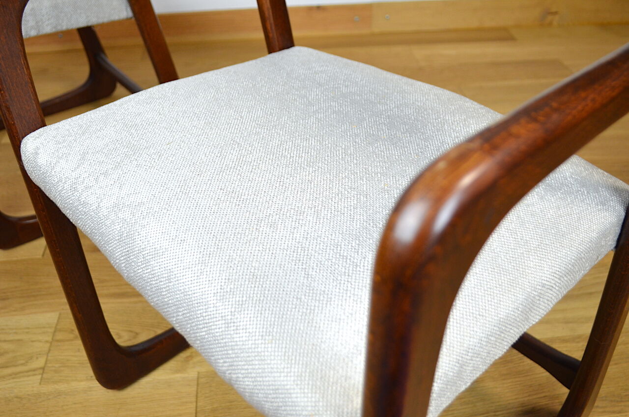 Set of 2 Armchairs Baumann Sled 1960