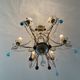 Italian chandelier of the 60s in De Murano glass