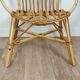 Fauteuil rotin annnées 60
