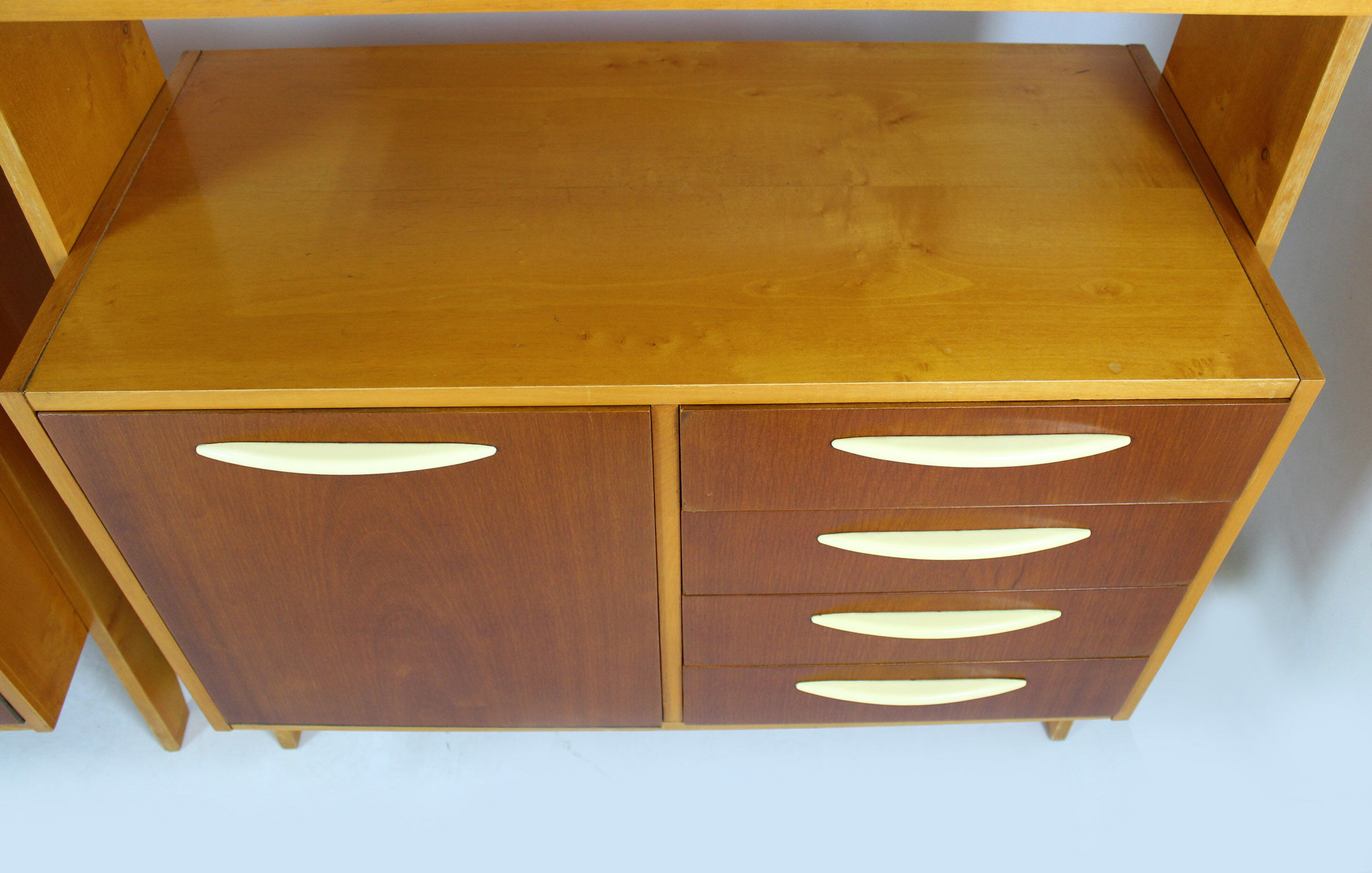 Paire de bibliothèques, années 1960