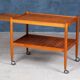 Mid-Century Teak Serving Trolley, Denmark, 1960s
