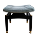 Tabouret velours bleu E Gomme G Plan 1950/60