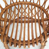 Pair rattan heaters 1960/1970