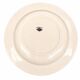 4 deep plates Badonviller Art Deco design in black and orange – 1930s