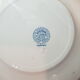 6 flat plates made of earthenware from Choisy the Champigny model King, iron earth