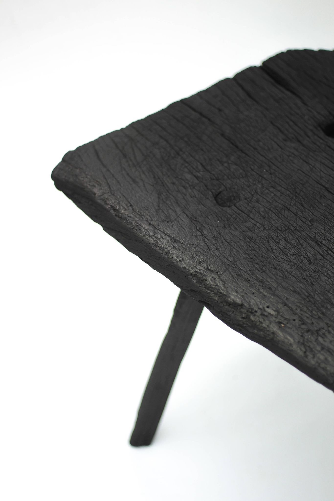 Brutalist coffee table, tripod table, interior decor, industrial, furniture b