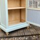 Antique celadon glass Parisian wardrobe H162