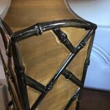 Vintage ceramic lamp bamboo style