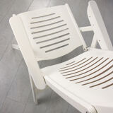 Vintage Danish Folding Armchair with 5 Positions