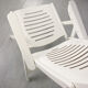 Fauteuil pliant danois vintage avec 5 positions