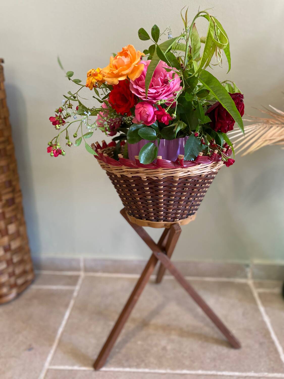 Vintage plant stand
