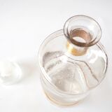 Golden liquor decanter