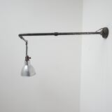 Bernard-Albin Gras model 310 adjustable wall lamp