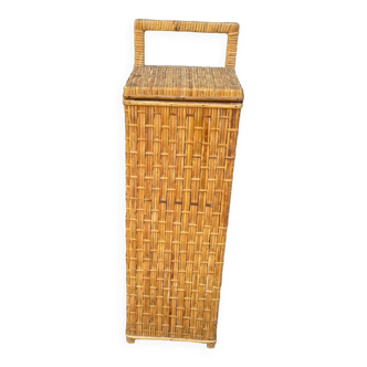 Rattan bread box