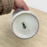 Vintage space age vase Bavaria arzberg Germany golden decor , 1970s