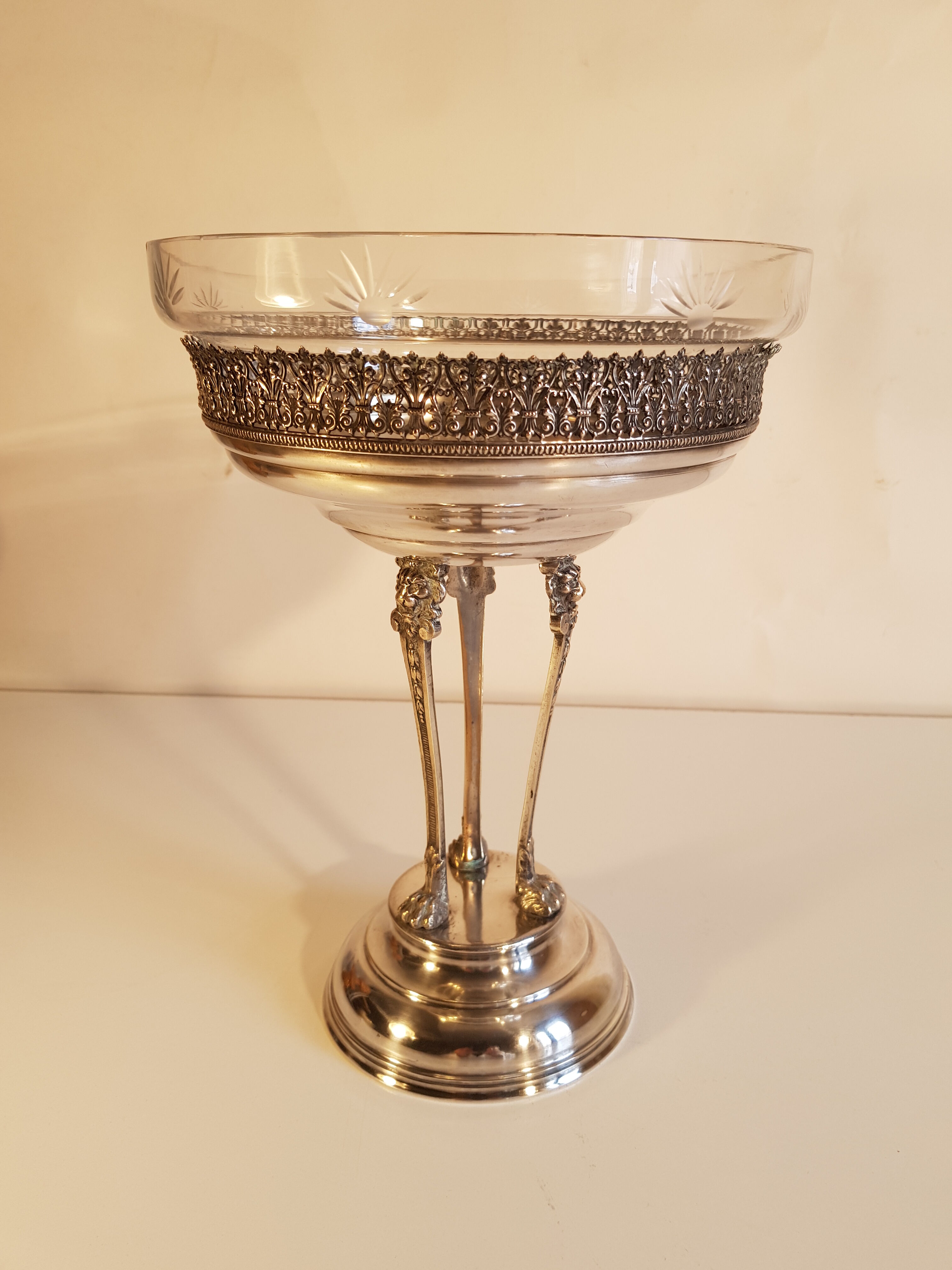 Coupe à fruits ancienne art déco Selency