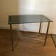 Side Table carries vintage magazines 70s