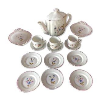 Old porcelain dinner 15 pieces