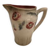 Barbotine pitcher numbered