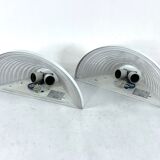 Vintage Pair of Egisto 38 sconces by Angelo Mangiarotti for Artemide. Italy 1980s