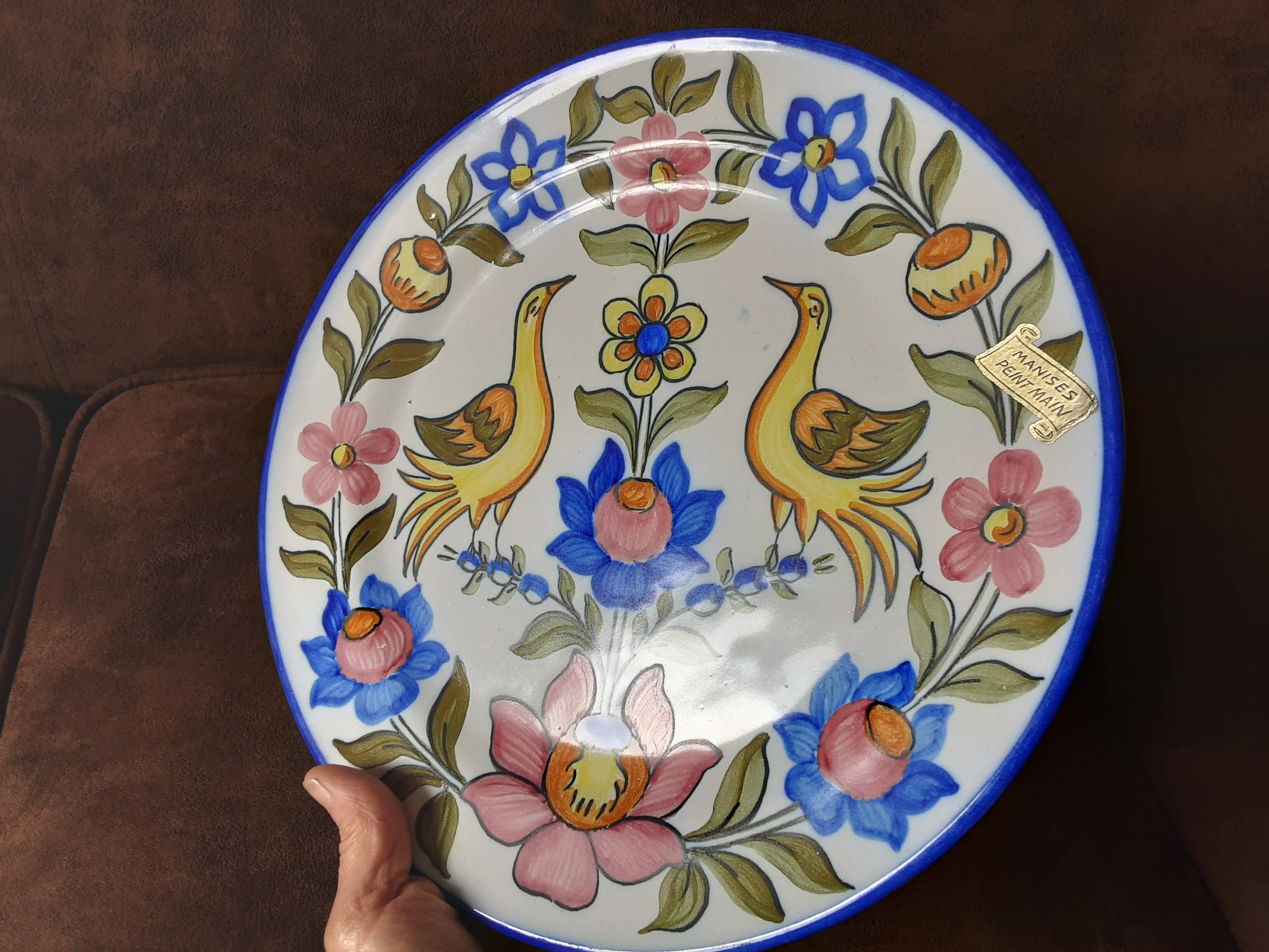 Original decorative plate