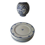 Set of 6 vintage dessert plates